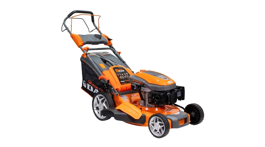 Ruris DAC 150XLS benzinmotoros fűnyíró OHV 173ccm 5Le motorral, munkaszélessége 50cm, önjáró, fűgyűjtős, oldaltkidobós, mulcsoló