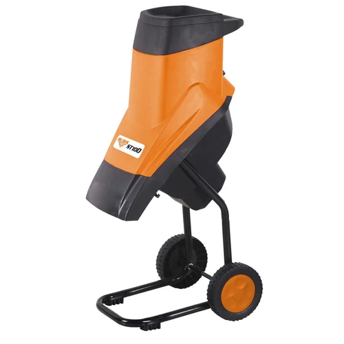 RURIS ST100 Elektromos ágaprító 230V 2500W max ág átmérő 4cm, forgókéses, apritékja forgácsszerü