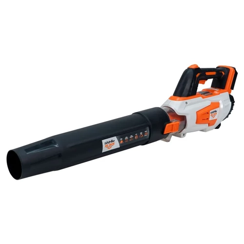 RURIS 1224E akkumulátoros lombfúvó 40m/s 570m3/óra 20V 4Ah - Tartozék: X-CHARGE akkumulátor 20V 4Ah + töltő kábel USB-C