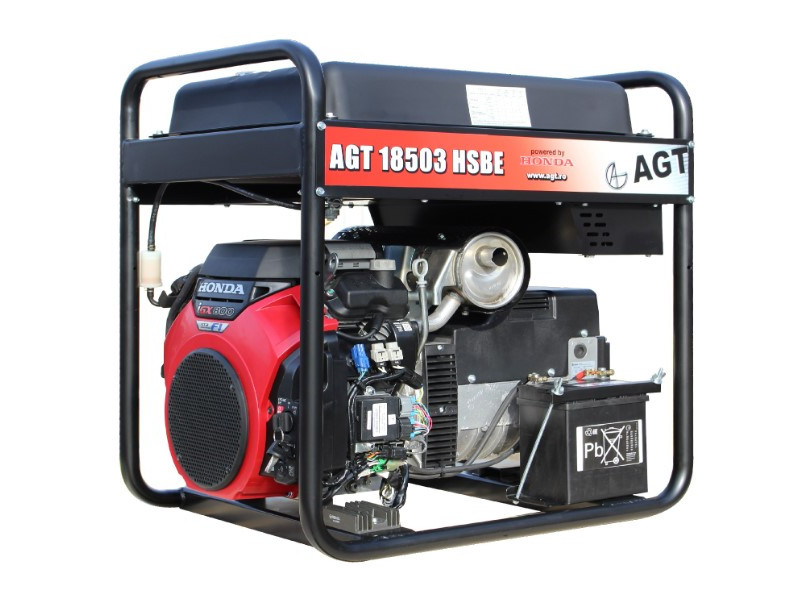 AGT 18503 HSBE R45 áramfejlesztő - HONDA iGX800, 400V, 45L, elektromos indítás, AVR