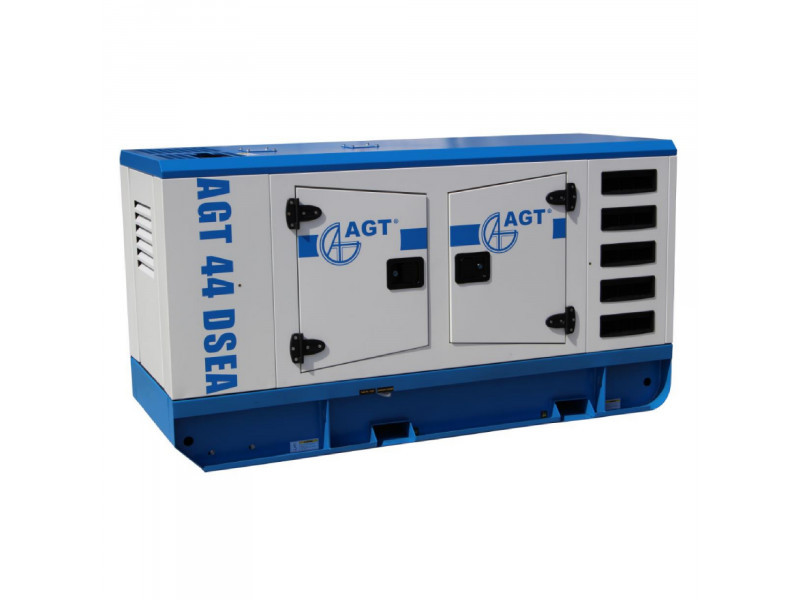 AGT 44 DSEA dízel AVR áramfejlesztő 400V-44 kVA, hangszigetelt burkolat, automatikus indítás