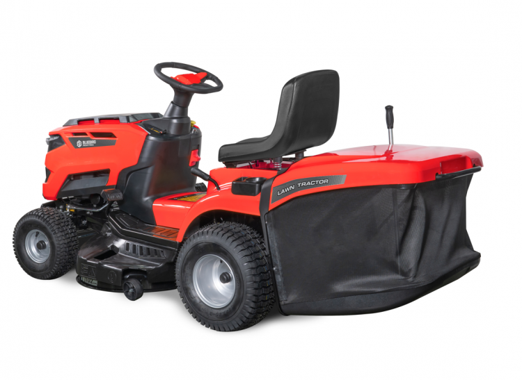 BLUEBIRD LT C 102H TWIN fűgyűjtős fűnyírótraktor Loncin 586ccm 17Le kéthengeres motorral, munkaszélessége 102cm , elektromos késindítás, LED lámpa - hidrohajtás - 6000m2