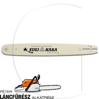 Sugi-Hara vezetőlemez Husqvarna  45cm 0,325" 1,5mm 72sz laminált