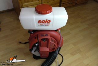 Solo 466 - 2022-es új modell légáramos háti permetező 66,5ccm 2,9 Le 1400m3/h