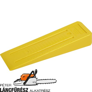 Ochsenkopf műanyag döntőék sárga L 245 x SZ 75 x H 40 mm, 400 g