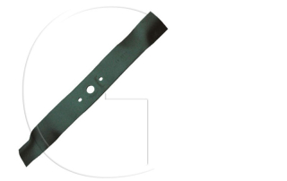 Stiga 81004365/3 fűnyíró kés L 435 mm, Ø szélső furatok 8,69 mm, vastagság 4 mm