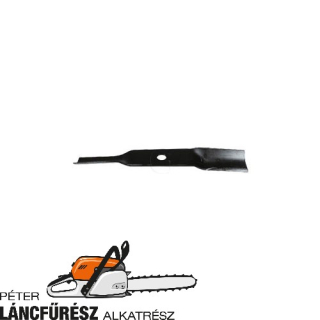 Murray 92117E701 fűnyíró kés, L 400 mm, vastagság 3,7 mm, W 57,1 mm