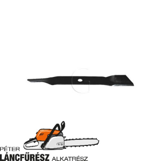 Murray 92003E701, 92003HT fűnyíró kés, L 492 mm, vastagság 3,4 mm, W 57,1 mm