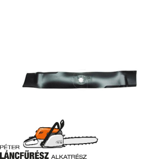 John Deere X130R, X155R, 107H GX23227 fűnyíró kés, L 545 mm, vastagság 5 mm