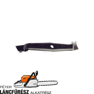 Etesia HH100 A24935A, MV100G fűnyíró kés, L 521 mm, Ø tengely furat 24,6 mm 
