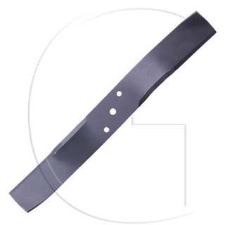 Electrolux 506-93-08-01 fűnyíró kés, L 411,2 mm, Ø szélső furatok 8,3 mm
