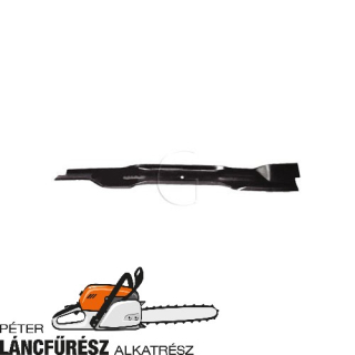 Gravely 21” mower 011370 fűnyíró kés, L 520 mm, vastagság 4 mm, W 69,8 mm