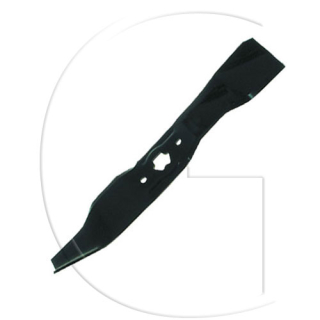 MTD 942-0611, 742-0611 fűnyíró kés, L 413 mm, Ø szélső furatok 7,9 mm 