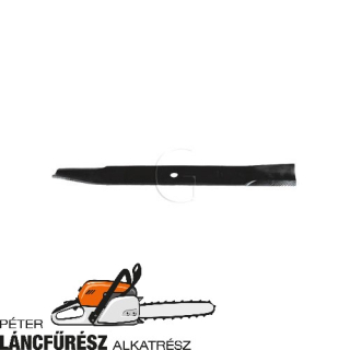 Gravely 25124 fűnyíró kés, L 520 mm, vastagság 6 mm, W 50,8 mm 