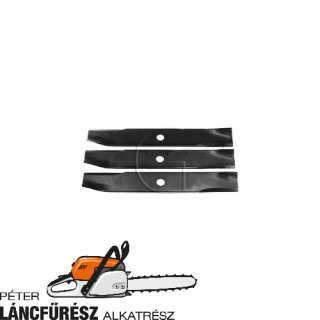 Toro 106635, 10610 fűnyíró kés, L 368 mm, vastagság 5,1 mm, W 50,8 mm 