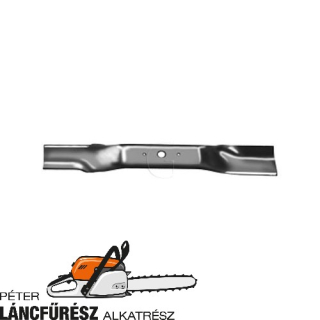 Walker 5705-10 fűnyíró kés, L 533,4 mm, Ø szélső furatok 5,56 mm