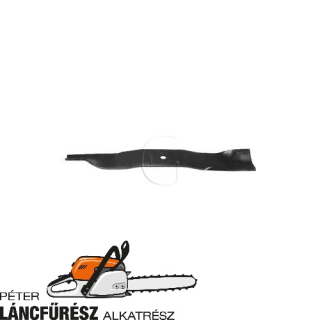 Bobcat 1121102 fűnyíró kés, L 457 mm, vastagság 5,1 mm, W 63,5 mm