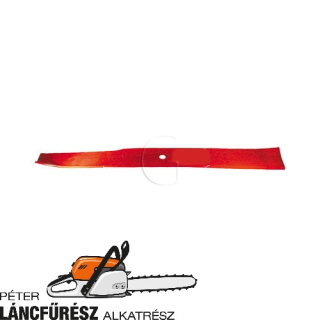 Toro 0101-06135 fűnyíró kés, L 584 mm, vastagság 4,7 mm, W 63,5 mm
