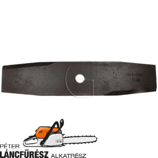 Szegélyvágó kés, L 228,6 mm, W 50,8 mm, Ø tengely furat 12,7 mm 
