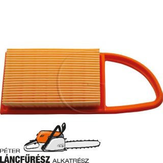 Stihl BR500, BR550, BR600 4282 141 0300 levegőszűrő, L 103 mm, W 82,5 mm