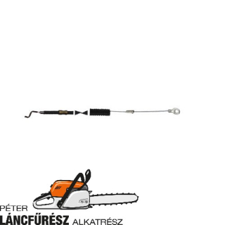 Stihl FS400, FS450, FS480 41281801102 gázkábel, L 1,051 m 