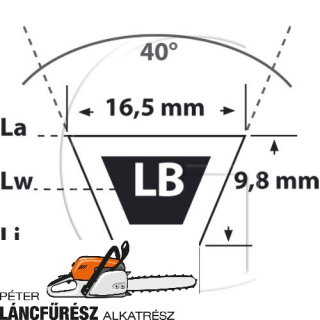  LB Iseki ÉkszíjKS650 V817-200-0520