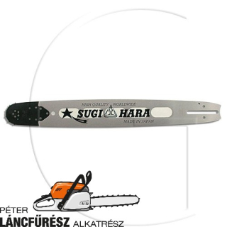 Oleo-Mac 240 241 935, Stihl 09 010 011 vezető 3/8"p 30cm 1,3mm 52sz tömöracél