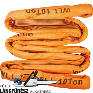 Körhurok Narancssárga 10To, H - 2 méter, szélesség - 115 mm