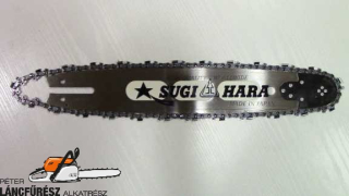 Sugi-Hara SL2U-ON35 cserélhetőorrú Stihl 35cm 3/8p 1,3mm 50sz Oregon VXL lánccal