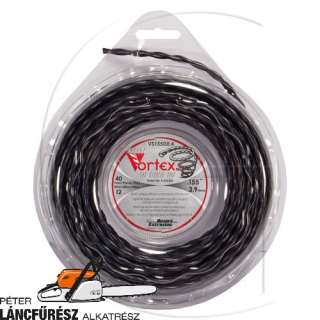 Desert Vortex™ damil 3,9 mm x 25 m, erős, csavart, zajcsökkentett