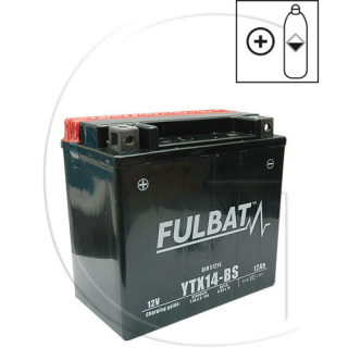 Fulbat Akkumulátor 12V 12Ah 152x88x14mm savval, + bal