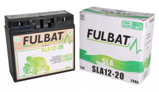 Fulbat akkumulátor  12V 20Ah 182x77x168mm zselés ,+ jobb