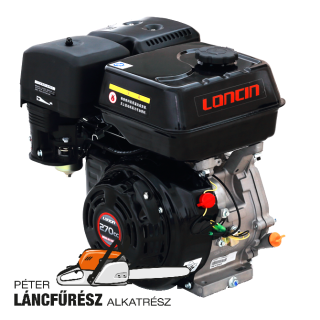 Loncin G270F motor 6Kw 17,73Nm berántós