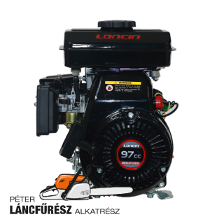 Loncin LC152F motor 1,2 Kw 3,2 Nm
