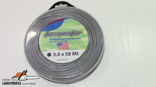 Terminátor aluminiumoxid tartalmú, kör profilu, 3mm 58m