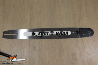 Sugi-Hara vezetőlemez Husqvarna 50cm 3/8" 1,5mm 72sz tömöracél könnyítve