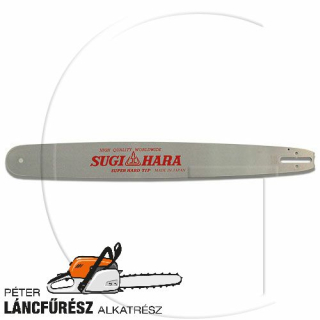 Sugi-Hara vezetőlemez régi nagy Stihl 90cm 0,404" 1,6mm 104sz orrpáncélos E031