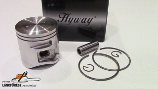HYWAY - Husqvarna 365/372 X-TORQ dugattyúszett 50mm - Kompressziónövelt - POP UP