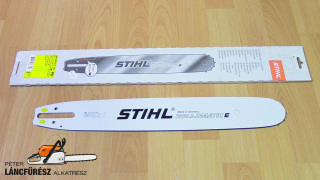 Stihl Rollomatic E 40cm 3/8" 1,6mm 60sz 6 szegecses vezető - eredeti -