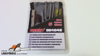 Hecht 004048 reszelő készlet 4mm 4,8mm 5,5mm reszelőkkel sablonokkal