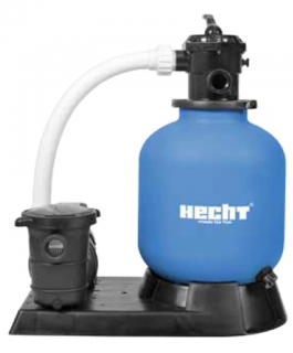 HECHT 302016 - Homokszűrős vízforgató előszűrővel 16" - Csak előrendelés !