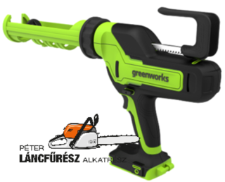 Kinyomópisztoly akkumulátoros Greenworks 24V akku és töltő nélkül