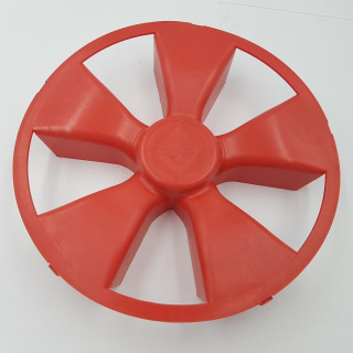 Fűnyíró kerék dísztárcsa Agrimotor piros