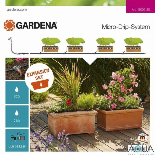 Micro-drip Gardena MD  bővítő készlet cserepes növényekhez XL méret