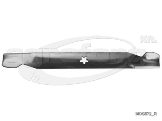 Fűnyíró kés Husqvarna LT125 489mm, 5 ágú csillag, 1 furatos
