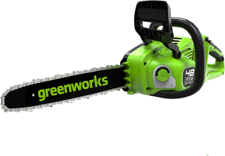 Láncfűrész akkumulátoros Greenworks GD24x2CS36 2 x 24V 35cm  akku és tötő nélkül