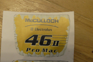 McCulloch Pro Mac 46 II matrica