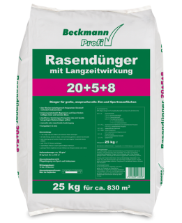 Beckmann - Fenntartó, hosszú hatású gyeptrágya 20+5+8, 25kg