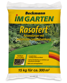 Beckmann Rasofert® hosszú hatású szerves-ásványi gyeptrágya 15kg