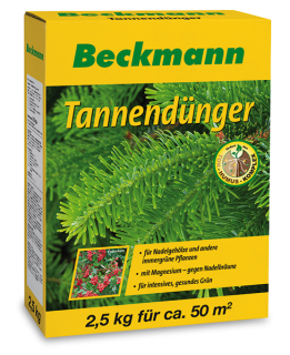 Beckmann szerves-ásványi növénytáp fenyőfélékhez és egyéb örökzöldekhez 2,5kg